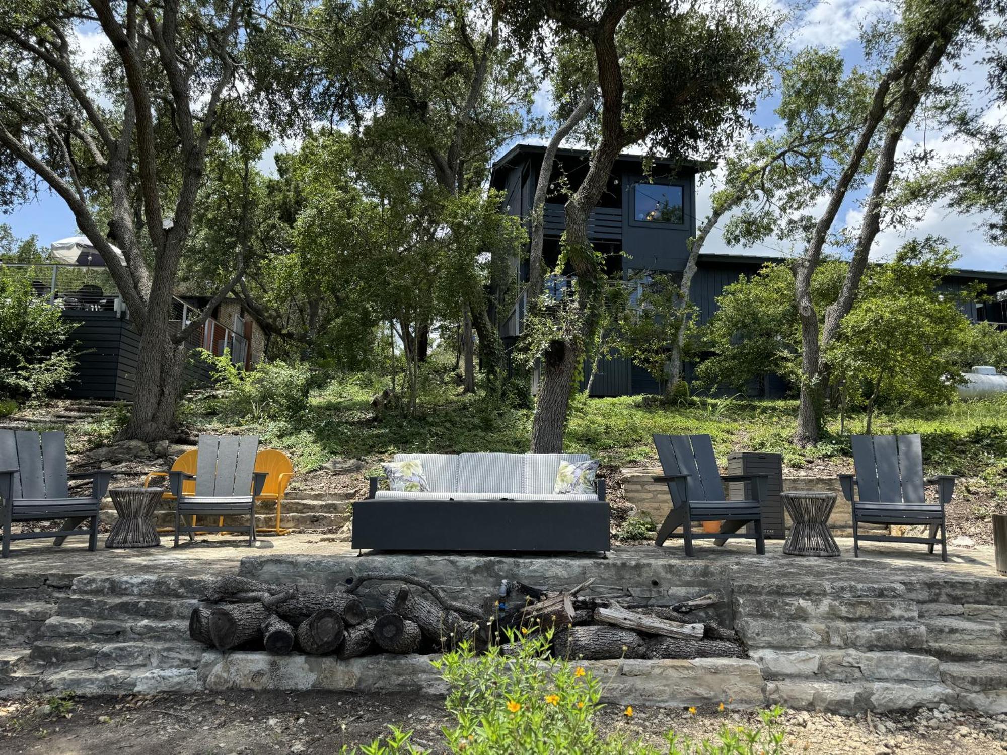 The Bygone Villa Wimberley Bagian luar foto